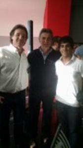 Ramiro Ort�z acompa�� a Mauricio Macri
